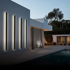 NovaLine Linear LED Outdoor Wall Light In Black With Timeless Design