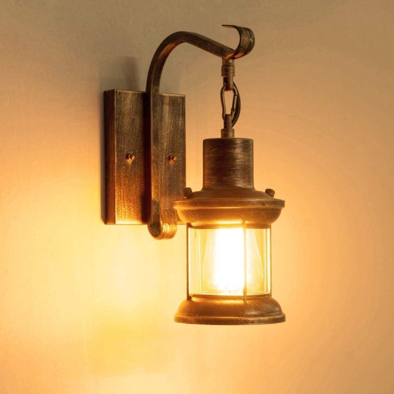 NovaForge Industrial Retro Wall Lamp For Indoor Living Spaces