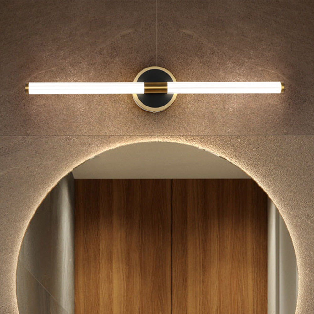 Aurea Linear Mirror Front Vanity Wall Light for Bedroom and Bath