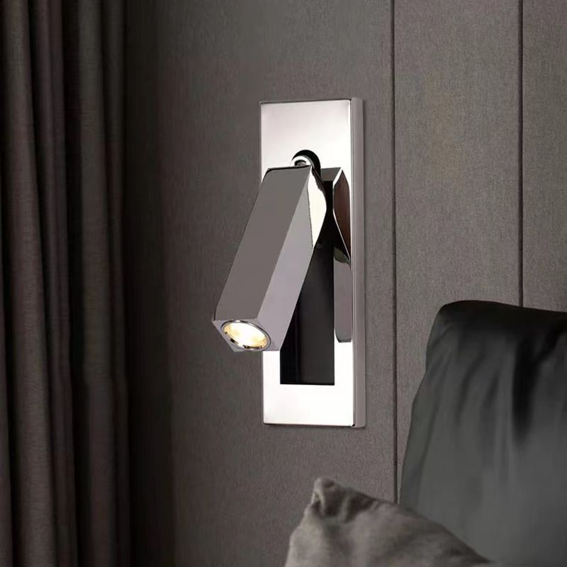Astrae Nova Rotatable Bedside Sconce Cylindrical Or Square