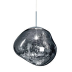 LavaFlow Pendant Lights in Four Colours with Warm Glass Glow