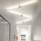 LumaLine Modern Linear Flush Mount Ceiling Light With Integrated LED