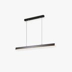 Lorien Modern Linear Metal LED Pendant Light Dimmable in Black Brown
