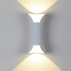Kirira Curve Outdoor Wall Light LED Lamp IP65 Rated Hardwire