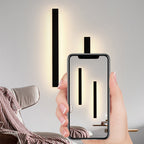 NovaLine Linear LED Outdoor Wall Light In Black With Timeless Design