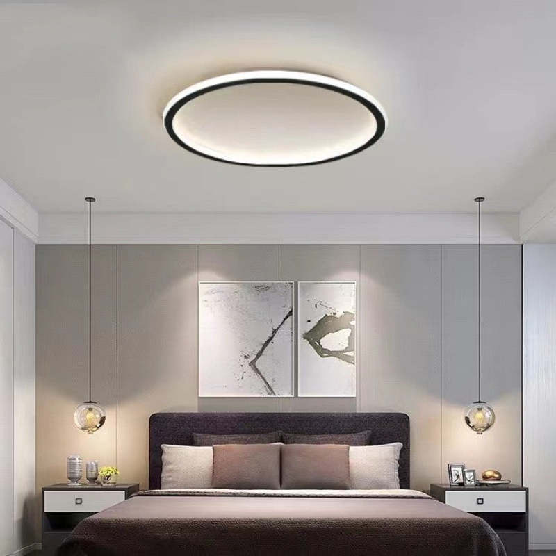 Aeris Round Flush Mount LED Ceiling Light Modern Dimmable