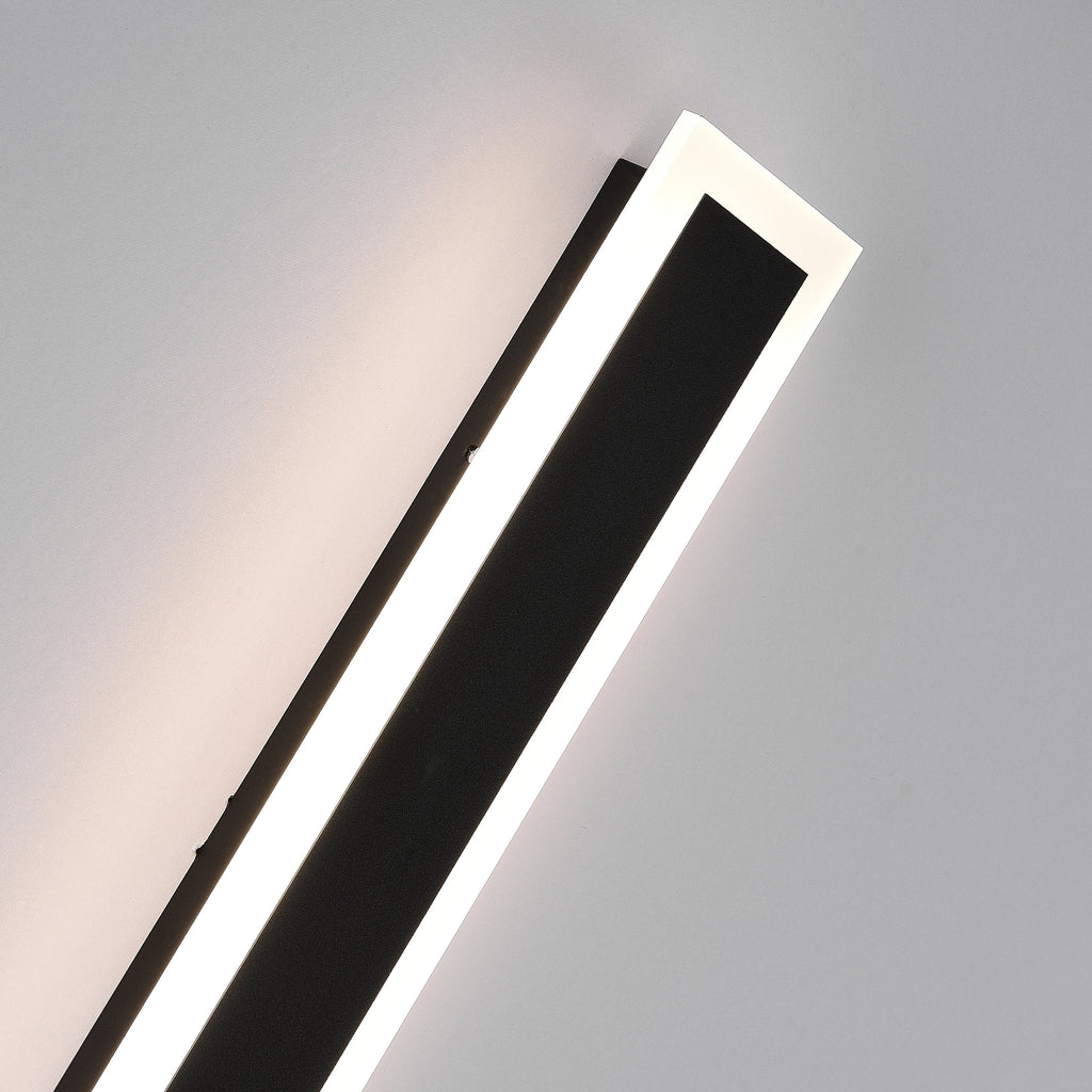 Arctica Linear Outdoor Wall Light With Clear Acrylic Pane