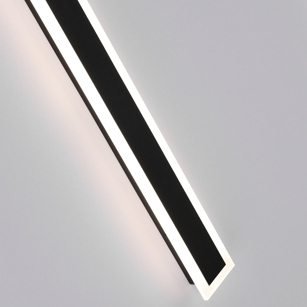 Arctica Linear Outdoor Wall Light With Clear Acrylic Pane