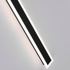 Arctica Linear Outdoor Wall Light With Clear Acrylic Pane