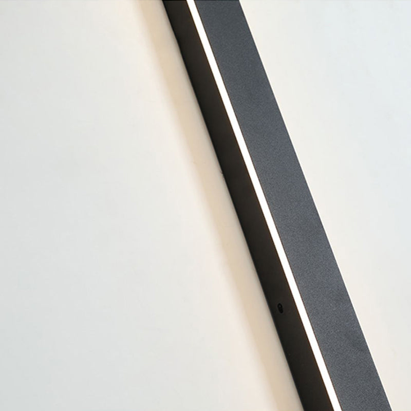 NovaLine Linear LED Outdoor Wall Light In Black With Timeless Design