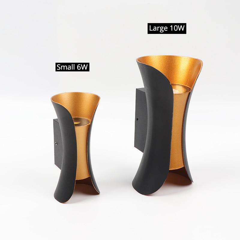 Kirira Curve Outdoor Wall Light LED Lamp IP65 Rated Hardwire