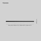 Aether Linear Black Ceiling And Wall Light For Modern Interiors