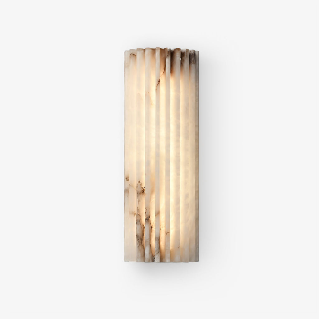 Aurelia Alabaster Wall Light With Integrated LED Indoor Use Only