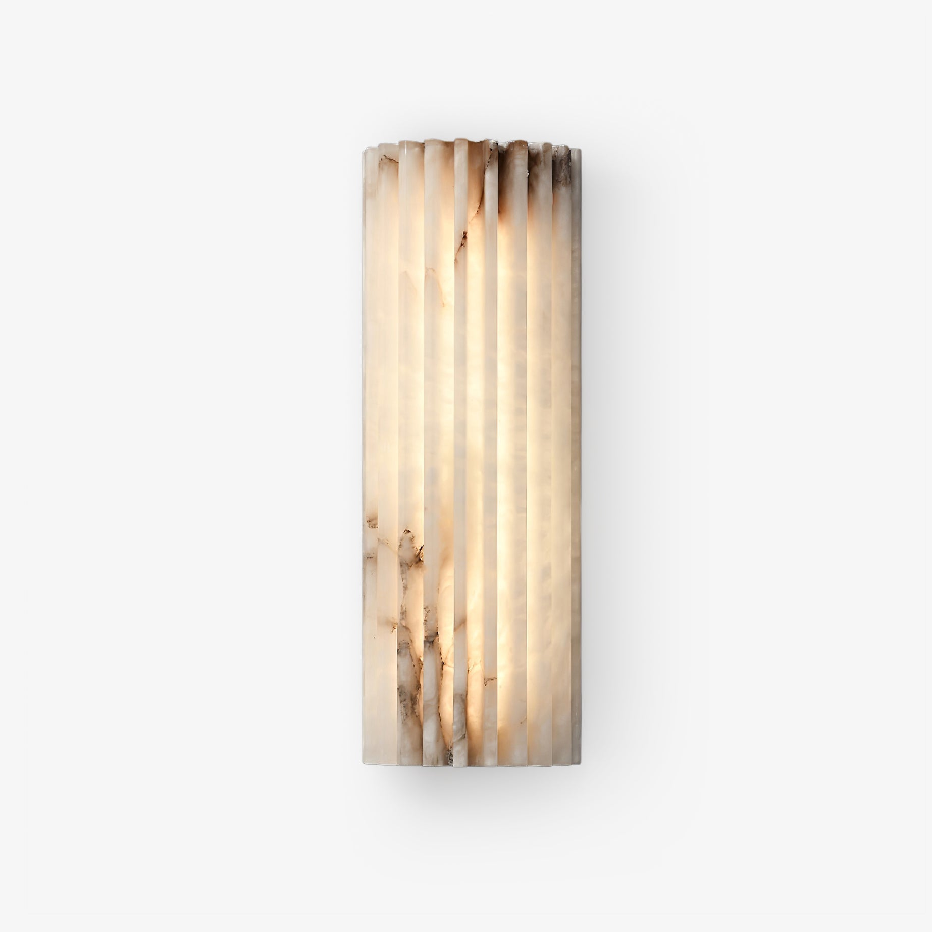 Aurelia Alabaster Wall Light With Integrated LED Indoor Use Only