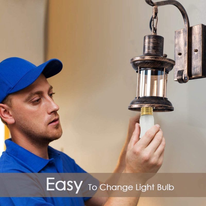 NovaForge Industrial Retro Wall Lamp For Indoor Living Spaces