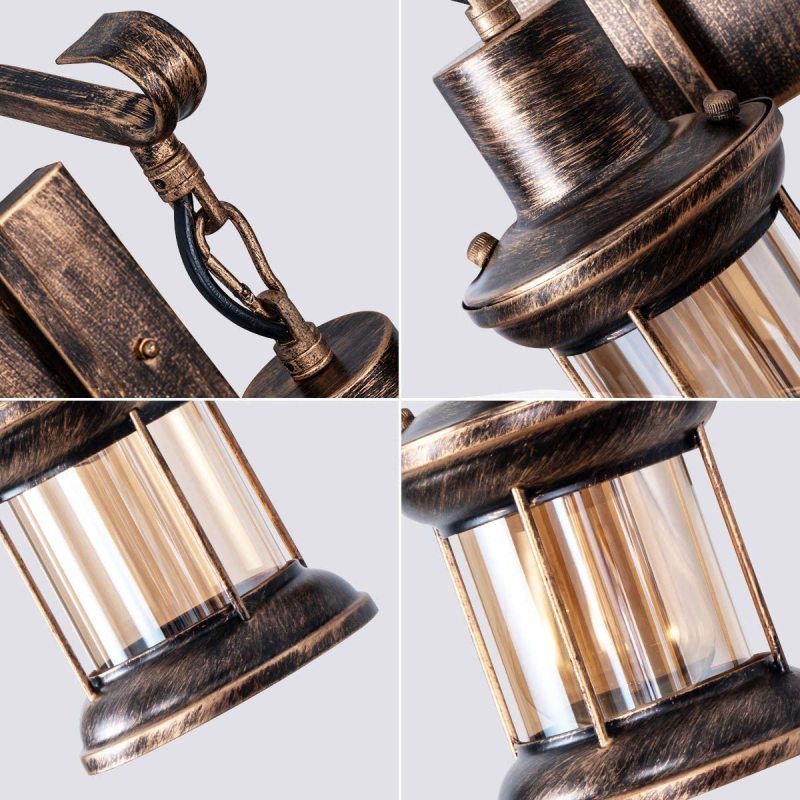 NovaForge Industrial Retro Wall Lamp For Indoor Living Spaces