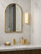 Aurelia Alabaster Wall Light With Integrated LED Indoor Use Only