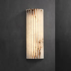 Aurelia Alabaster Wall Light With Integrated LED Indoor Use Only