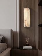 Aurelia Alabaster Wall Light With Integrated LED Indoor Use Only