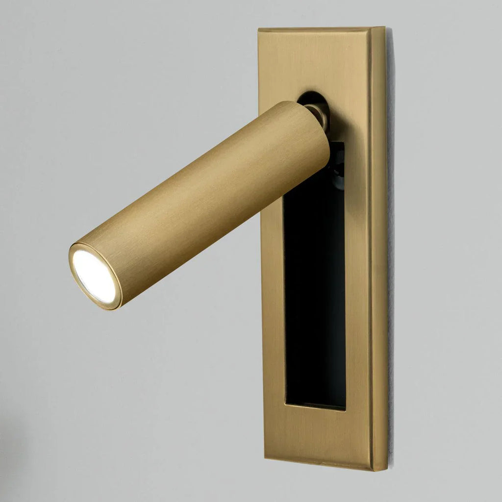 Astrae Nova Rotatable Bedside Sconce Cylindrical Or Square