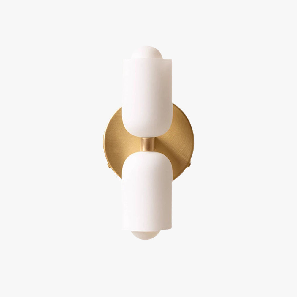 Astra Gold and Black LED Wall Lamp for Living Room and Bedroom