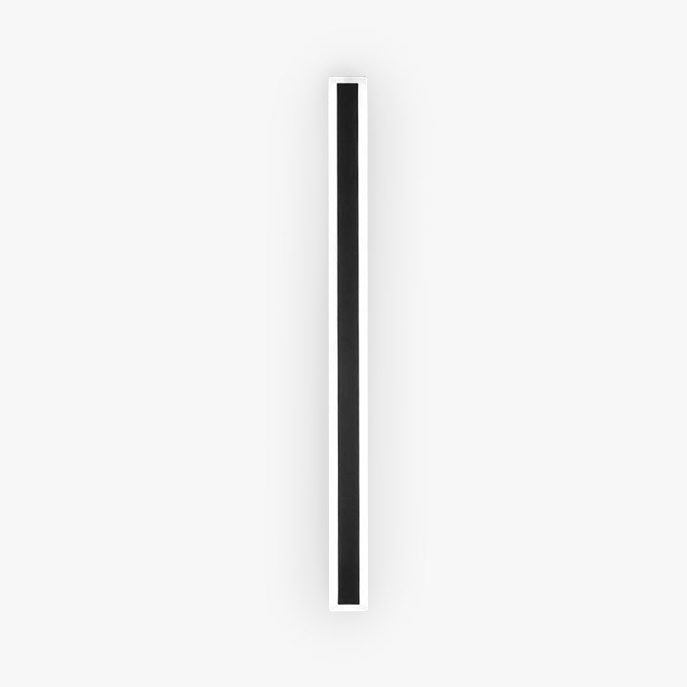 Arctica Linear Outdoor Wall Light With Clear Acrylic Pane