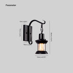 NovaForge Industrial Retro Wall Lamp For Indoor Living Spaces