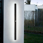NovaLine Linear LED Outdoor Wall Light In Black With Timeless Design