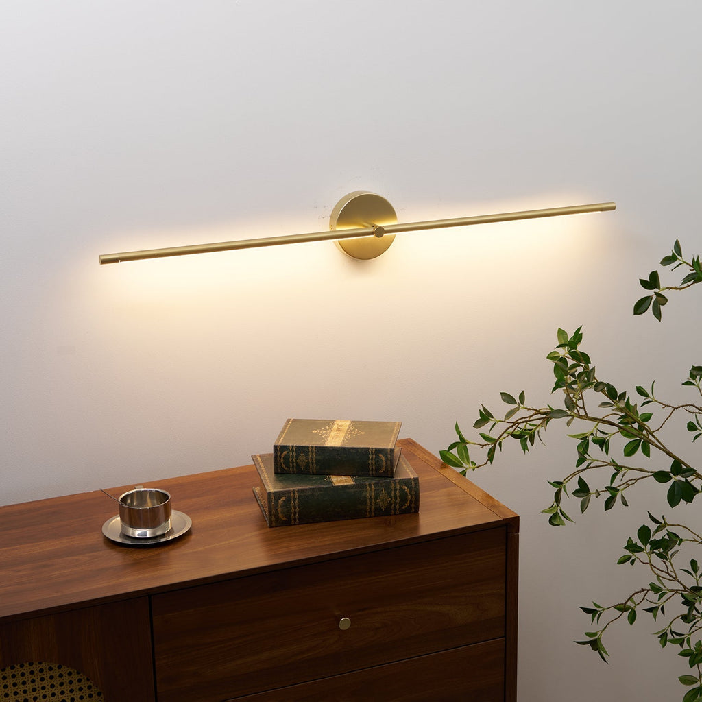 LineaGlow Wall Lamp Minimalist Linear Rod Accent Light With LED