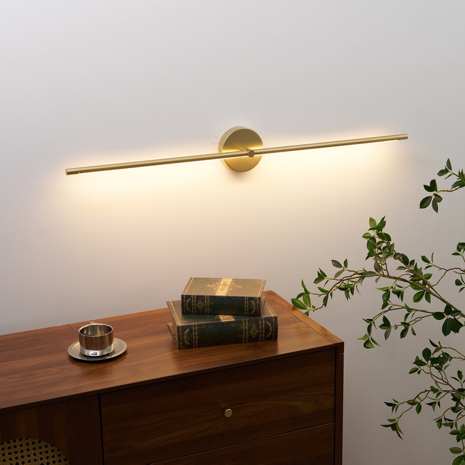 LineaGlow Wall Lamp Minimalist Linear Rod Accent Light With LED