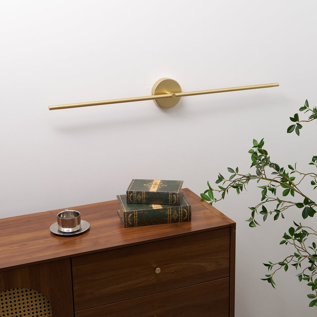 LineaGlow Wall Lamp Minimalist Linear Rod Accent Light With LED