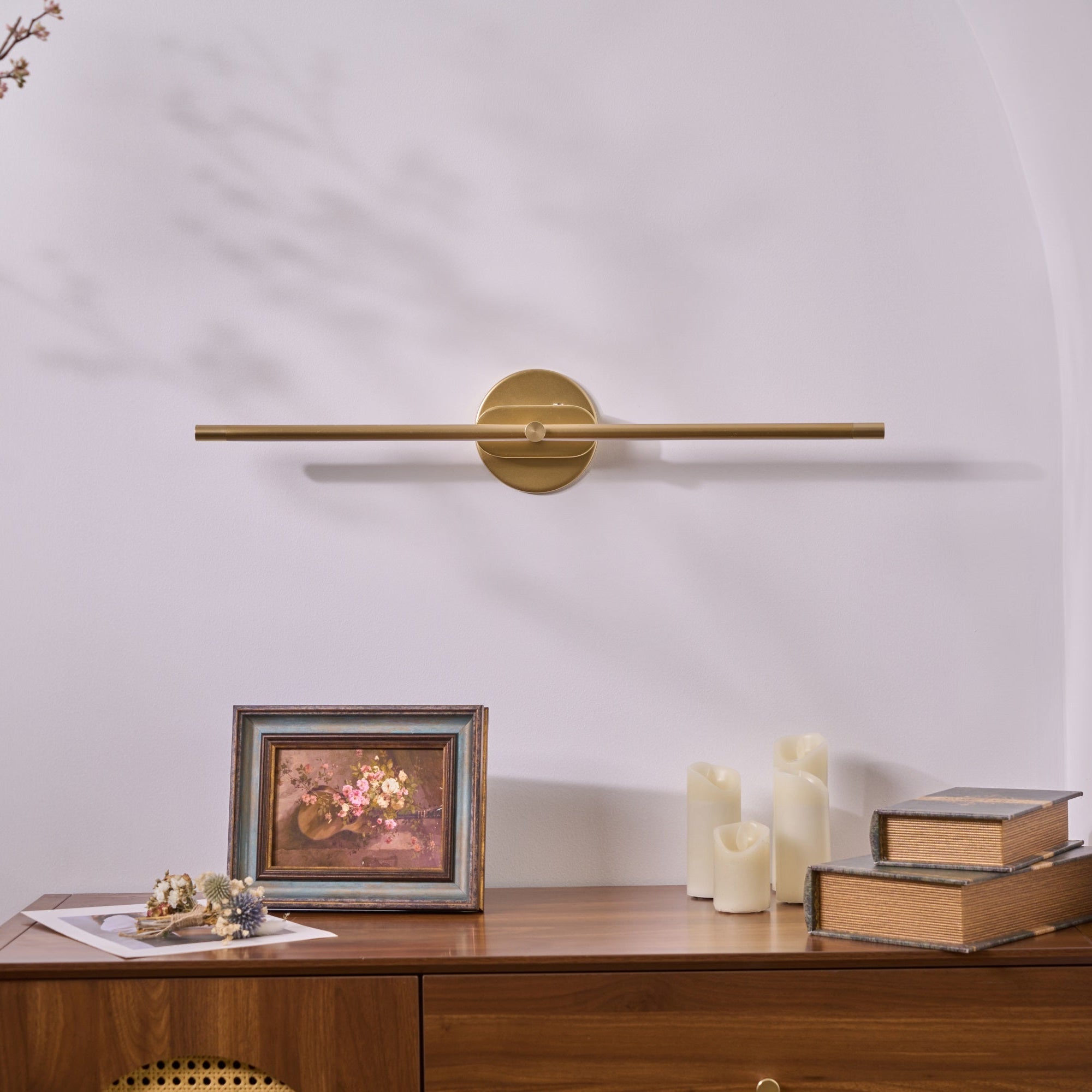 NovaLine Minimalist Rechargeable Wall Lamp With Touch Dimmer Switch