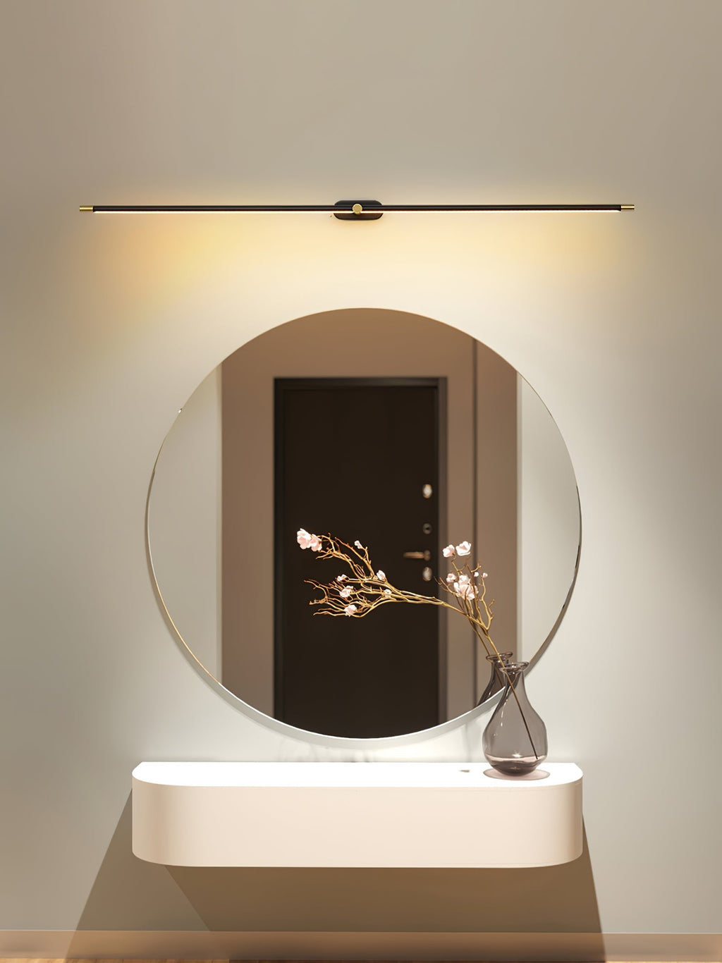 NovaLine Minimalist Rechargeable Wall Lamp With Touch Dimmer Switch