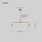 EraLume Vintage Pendant Light With White Glass Shade For Warm Glow