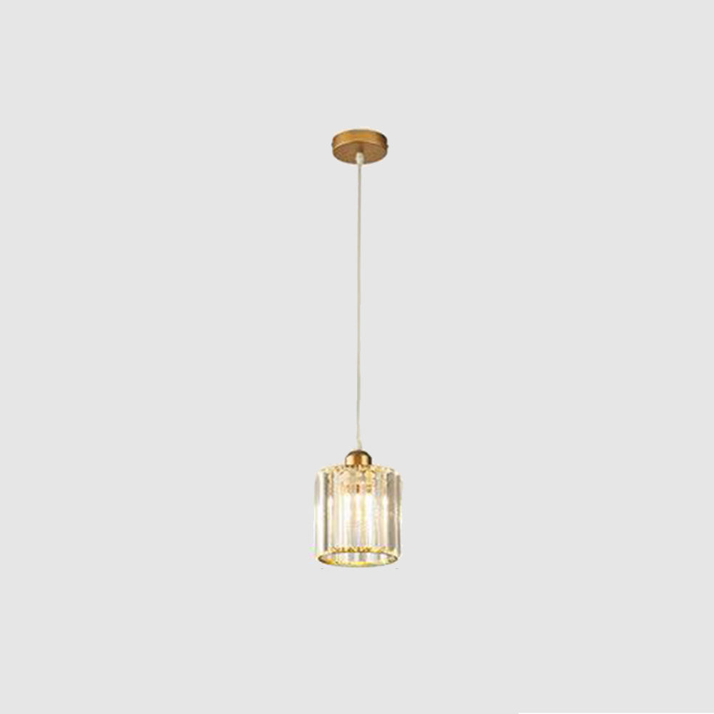 Nyra Cluster Glass Pendant Light In Black And Gold