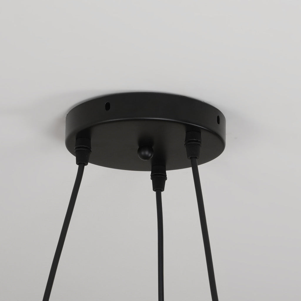 Aviara Orb Round Chandelier With Bird Design In Metal Wood Resin And Acrylic