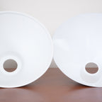 EraLume Vintage Pendant Light With White Glass Shade For Warm Glow