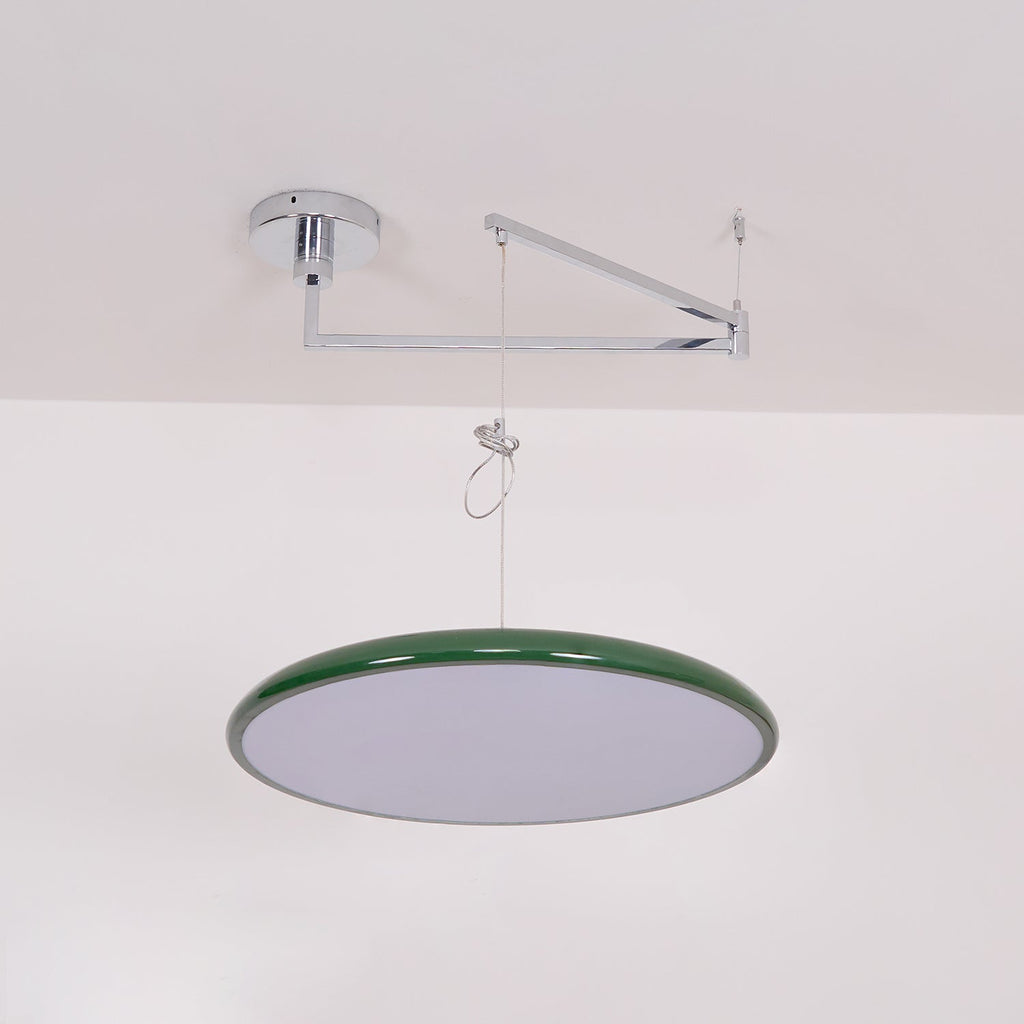 Alera Adjustable Arm Pendant Light With Round Shade
