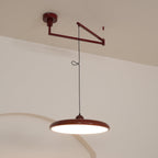 Alera Adjustable Arm Pendant Light With Round Shade