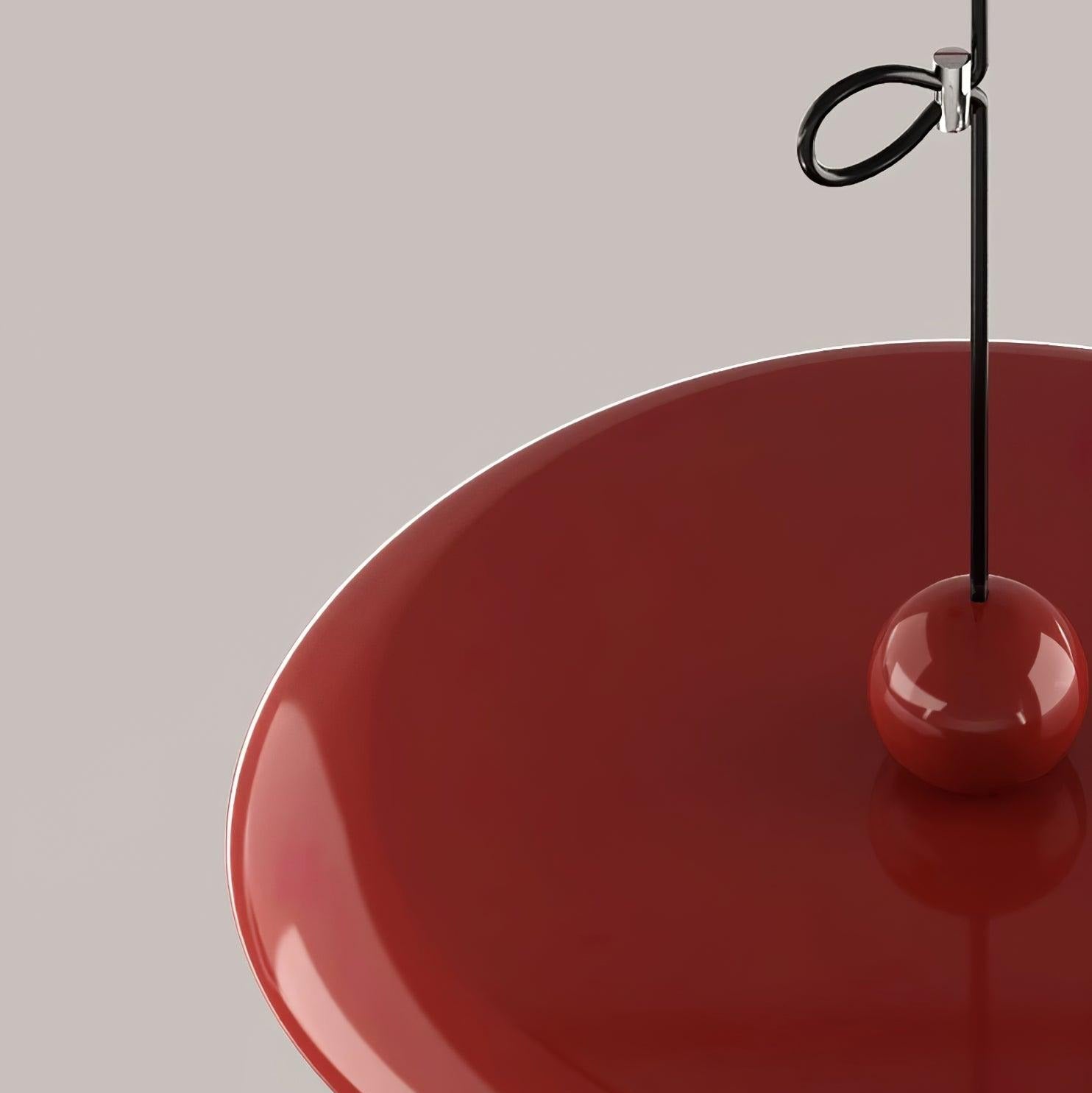 Alera Adjustable Arm Pendant Light With Round Shade