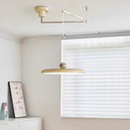 Alera Adjustable Arm Pendant Light With Round Shade