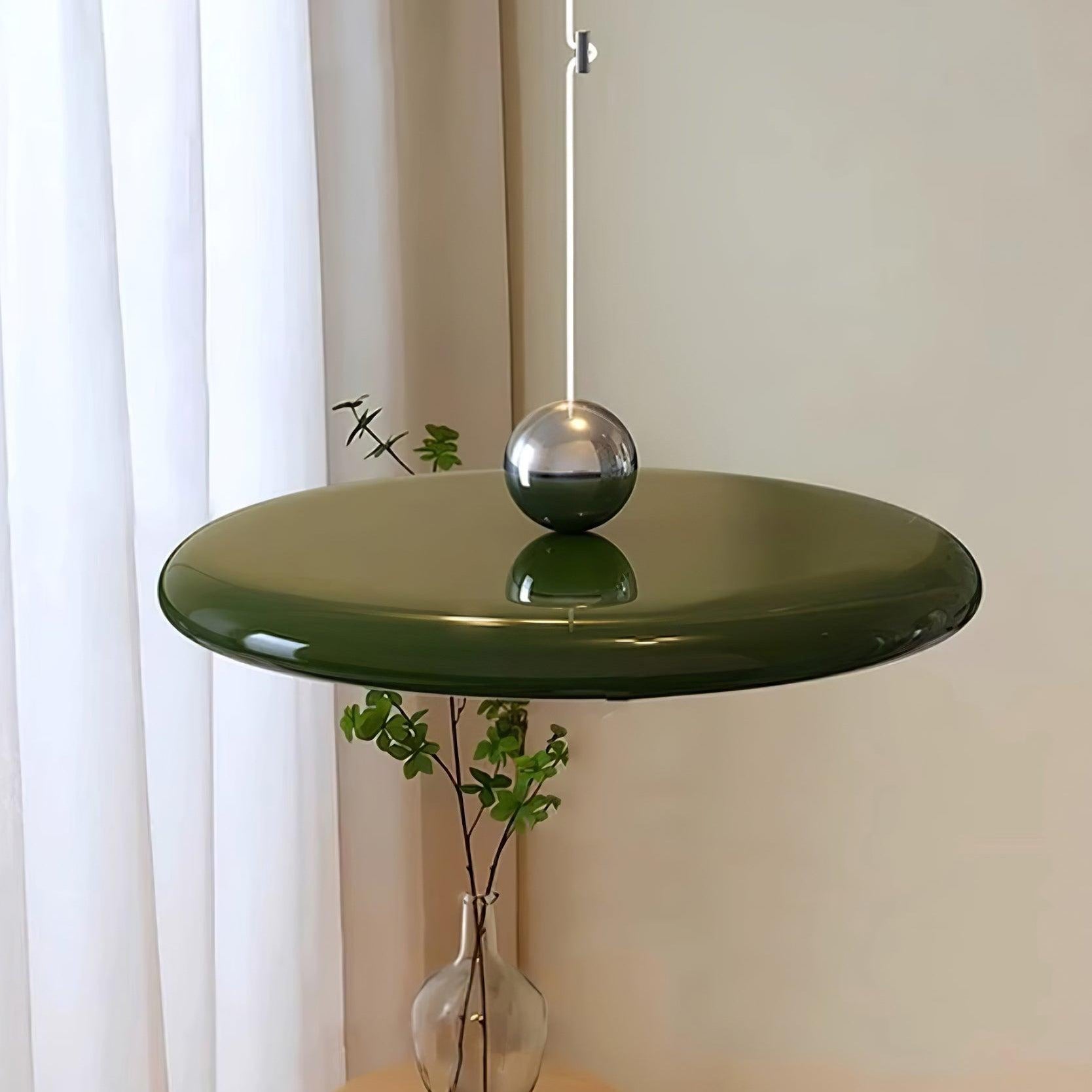 Alera Adjustable Arm Pendant Light With Round Shade