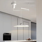 Alera Adjustable Arm Pendant Light With Round Shade