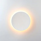 Aeris Outdoor Wall Light Minimalist Round or Square LED in Black and White