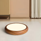 Ardena Nordic Wood Grain Round Ceiling Light for Living Rooms