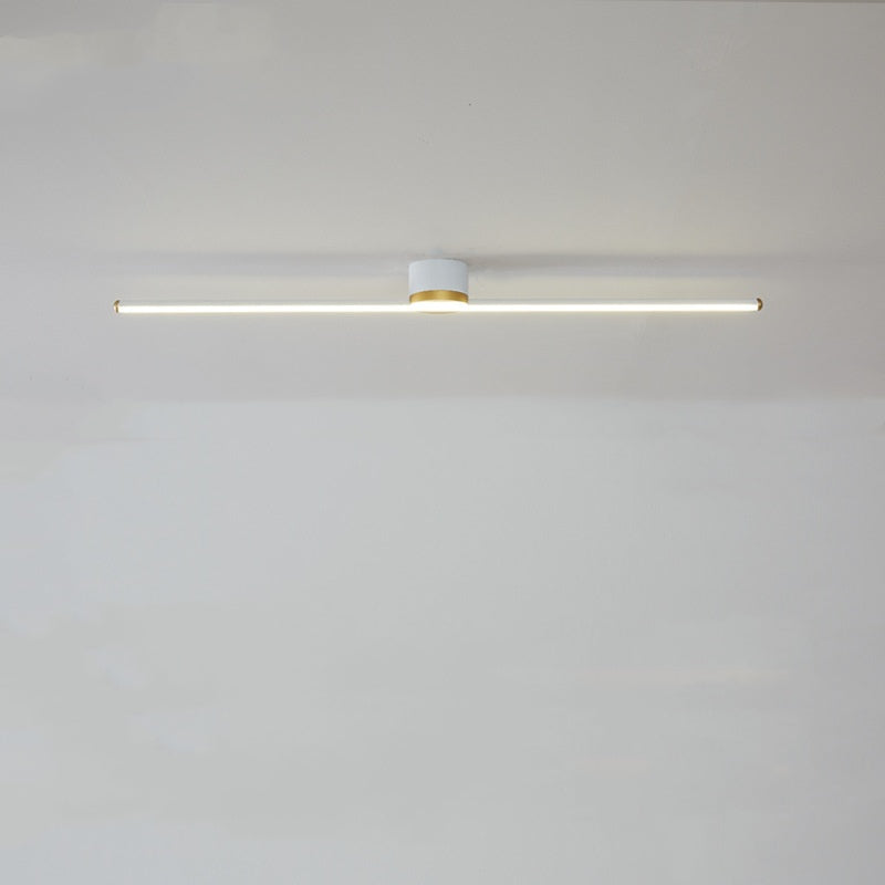 LumaLine Modern Linear Flush Mount Ceiling Light With Integrated LED