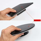 Aeris Outdoor Wall Light Minimalist Round or Square LED in Black and White