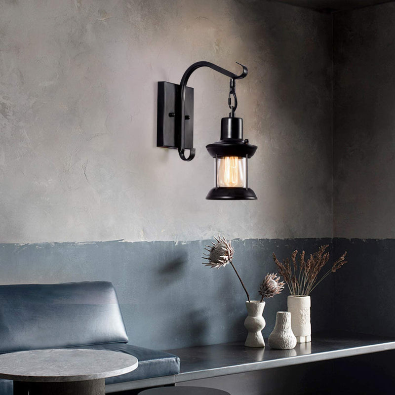NovaForge Industrial Retro Wall Lamp For Indoor Living Spaces