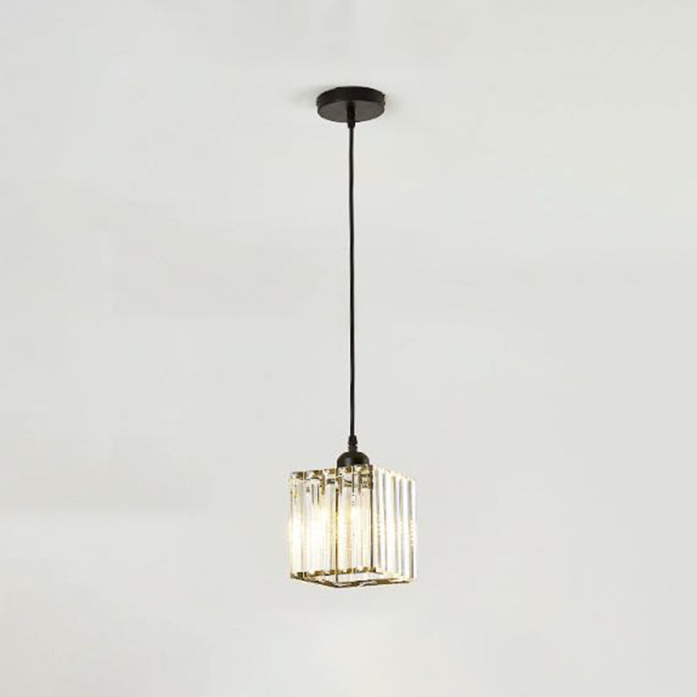 Nyra Cluster Glass Pendant Light In Black And Gold