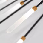 AstraSpire Spiral Flush Mount Ceiling Light In Black And Gold